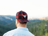 Idaho Elk Antler Plaid Flexfit
