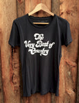 Best Of Country Women's Vintage Tee Black/White