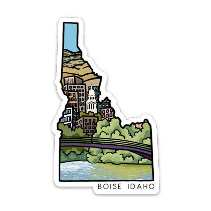 Boise Idaho Sticker