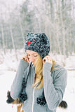 Idaho Iron Pine Antler Eared Beanie