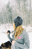 Idaho Deer Antler Zip-Up Hoodie Ladies