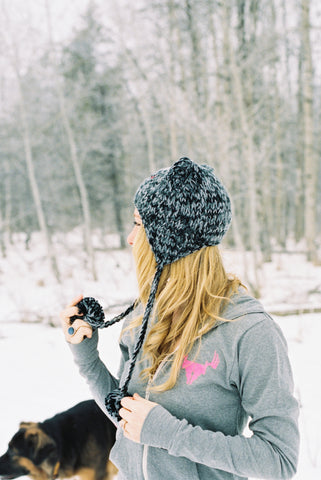 Idaho Deer Antler Zip-Up Hoodie Ladies