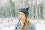 Idaho Iron Pine Antler Eared Beanie