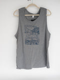 Celebrate Idaho 1890 Salmon Men’s Grey Tank