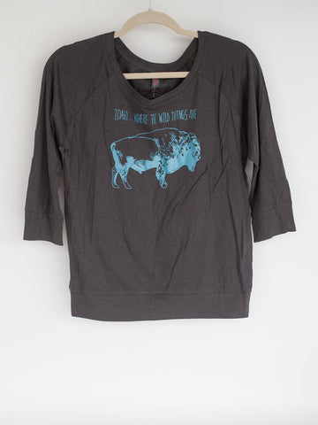 Where the Wild Things Are Bison Tee