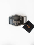 Idaho Antler Skull Buckle